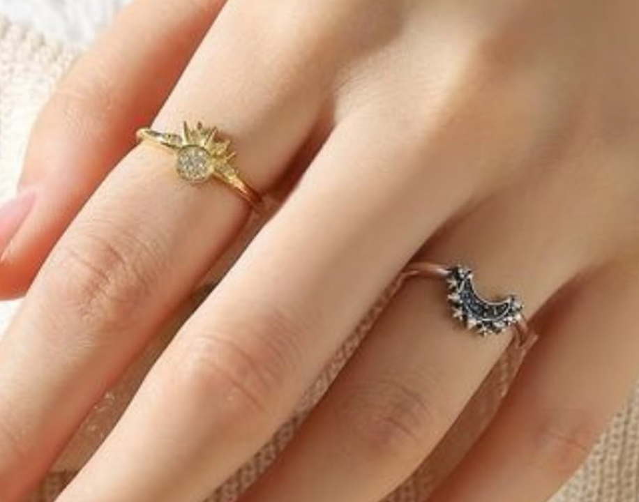 Anillo Sol y Luna – Equilibrio, Unión y Significado