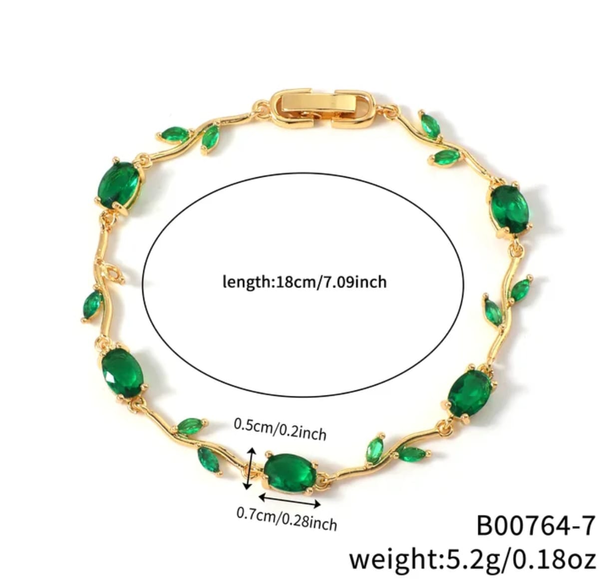 Brazalete de Tulipanes – Bañado en Oro 18K 🌷